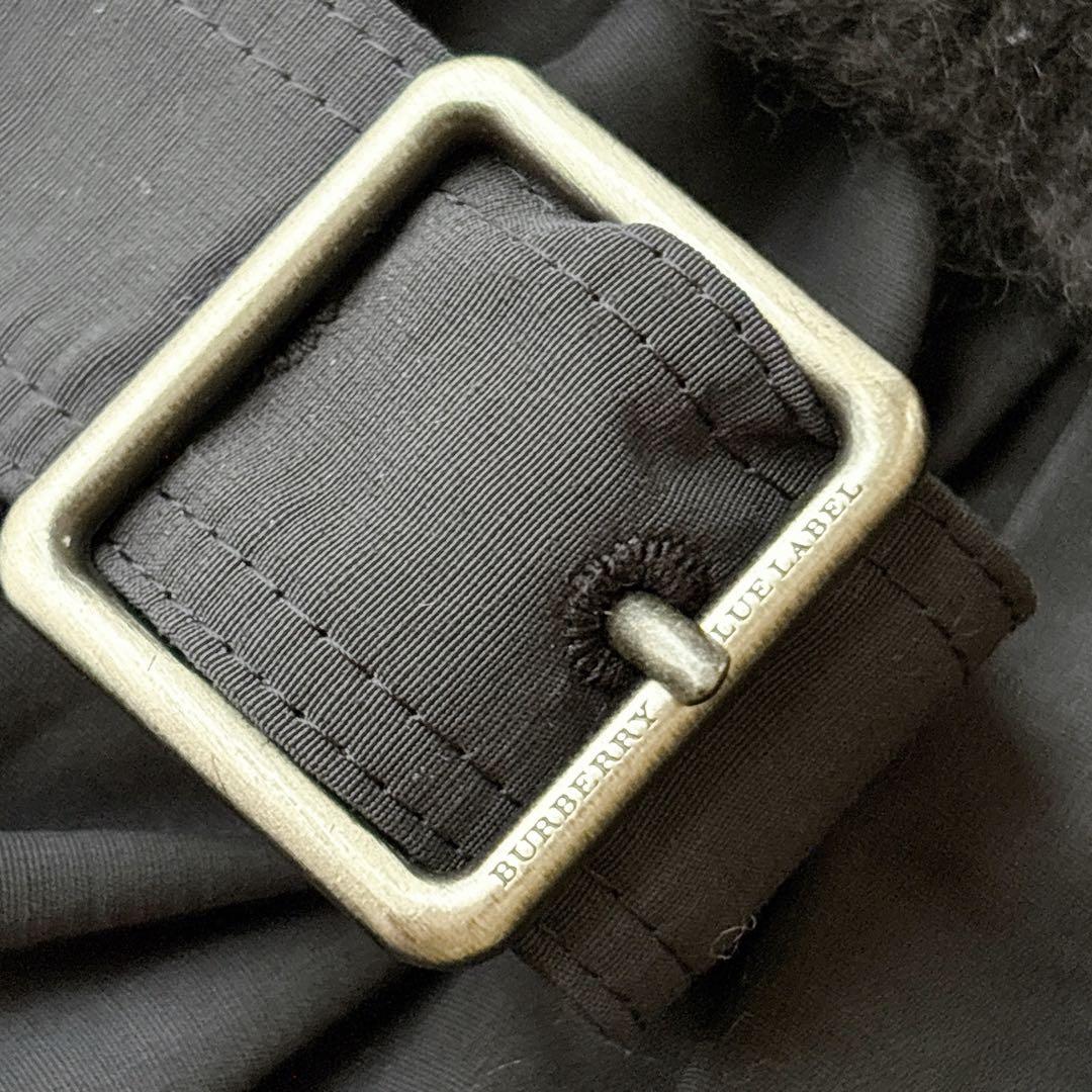 BURBERRY BLUE LABEL 切り替えワンピース ホースロゴ