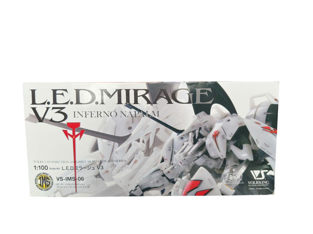 79新品初回特典版 ボークス IMS レッドミラージュV3インフェルノ・ナパーム