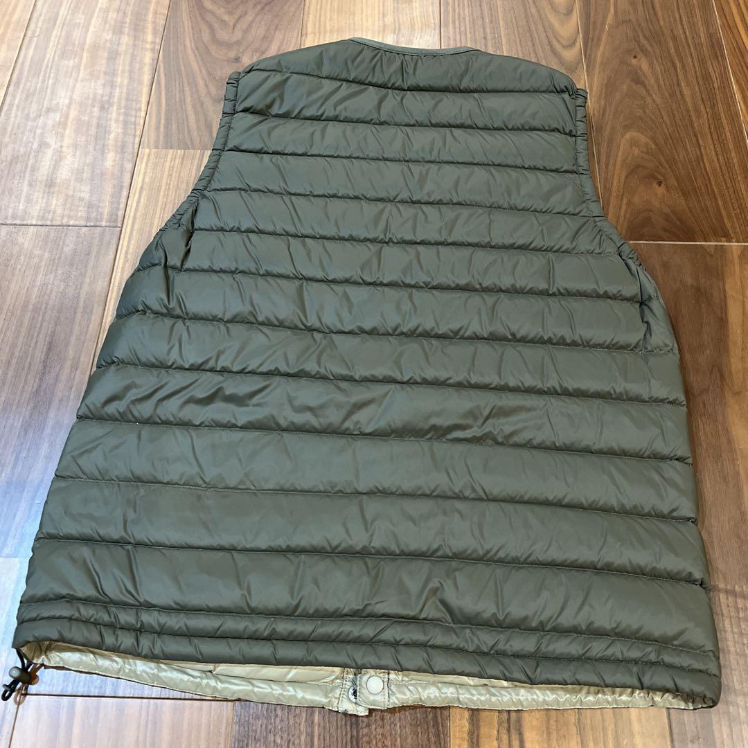 早い者勝ち！ 美品 DANTON ダントン カーキ ダウンベスト JD-8752 - ジャケット・アウター