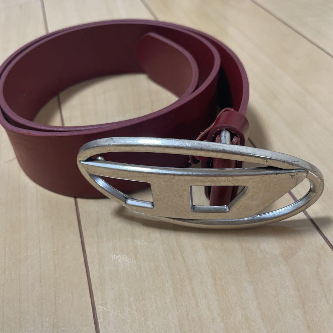 Diesel cow leather belt ディーゼル カウレザーベルト