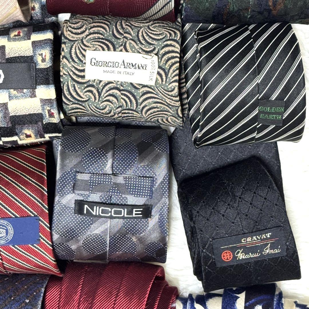 ★ ブランドネクタイ 50本セット まとめ Gianni Versace 難あり