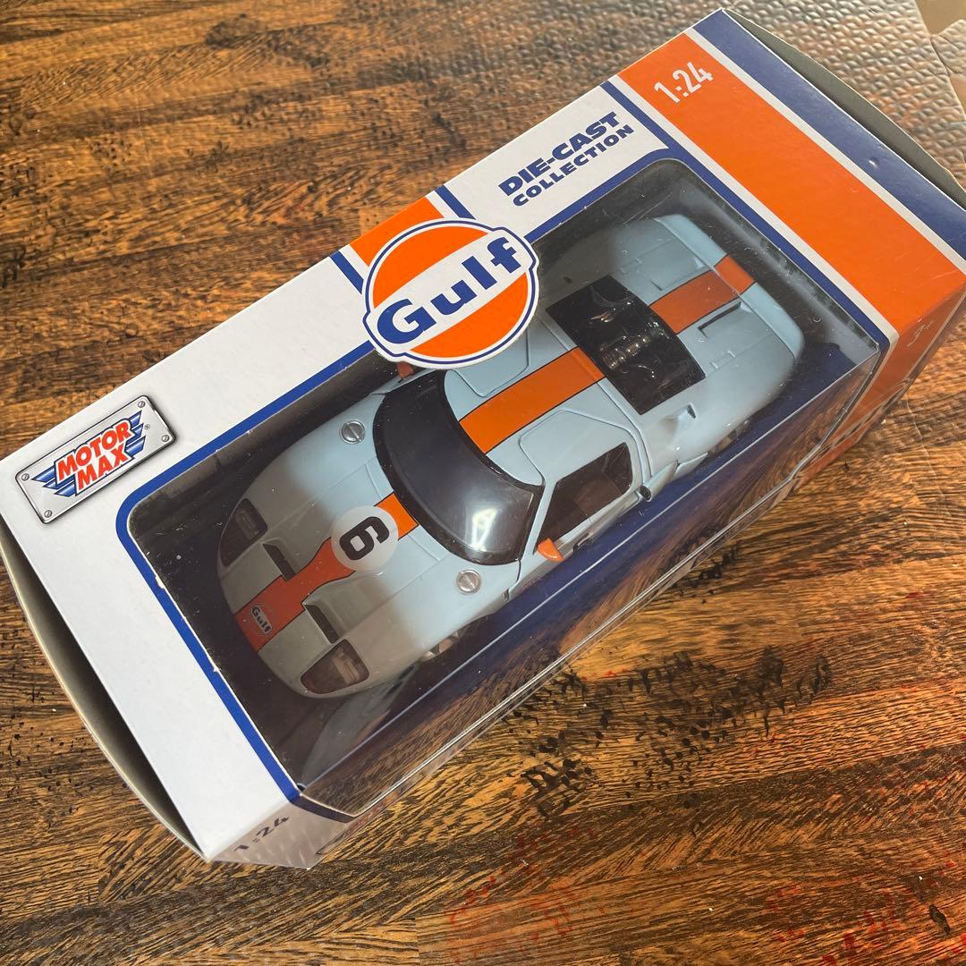 ミニカー　モーターマックス　フォードGT コンセプト　ガルフカラー