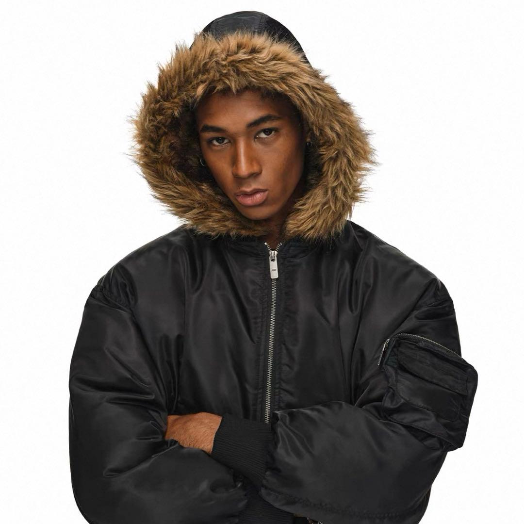 ANTIDOTE MA-1 フライトジャケット ニットさん着用 normidFREE SIZE