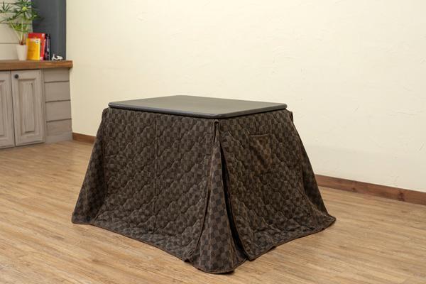 大人気100%新品 送料無料 80×60 ブラウン BR B30uN-m85425270499 ダイニングコタツ 掛け布団セット 即納正規店
