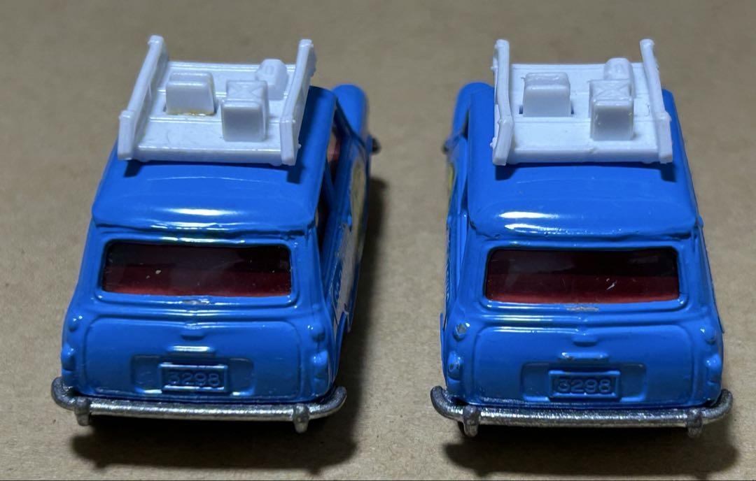 訳あり トミカ ミニクーパー レジャーカーセット 2台セット