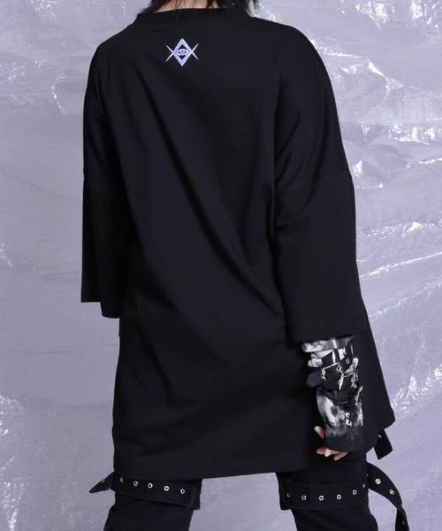『REFLEM/レフレム』チェーン付き発泡プリントTシャツ