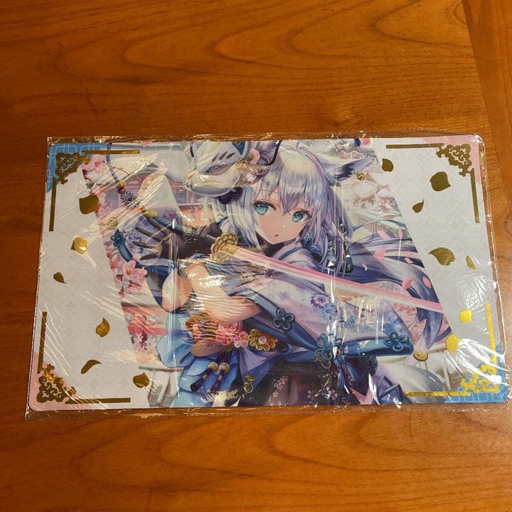 後払い手数料無料】 ラバープレイマット ホロライブ 白上フブキ 舞