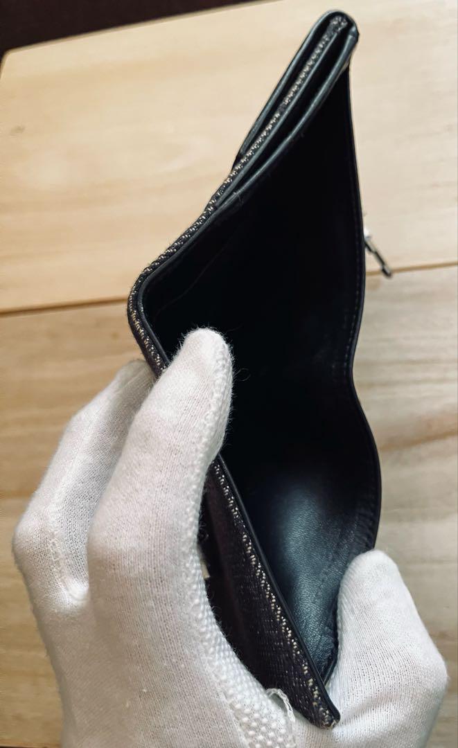 ※美品※GUCCI グッチ 財布 二つ折り ジャッキー GGキャンバス ブラック