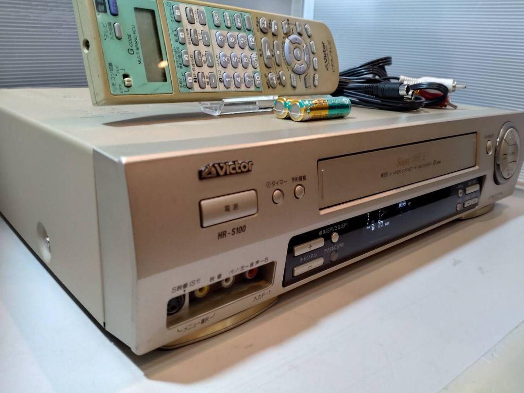 爆売り! 動作保証☆ビデオはビクター 高画質S-VHSビデオデッキ その他