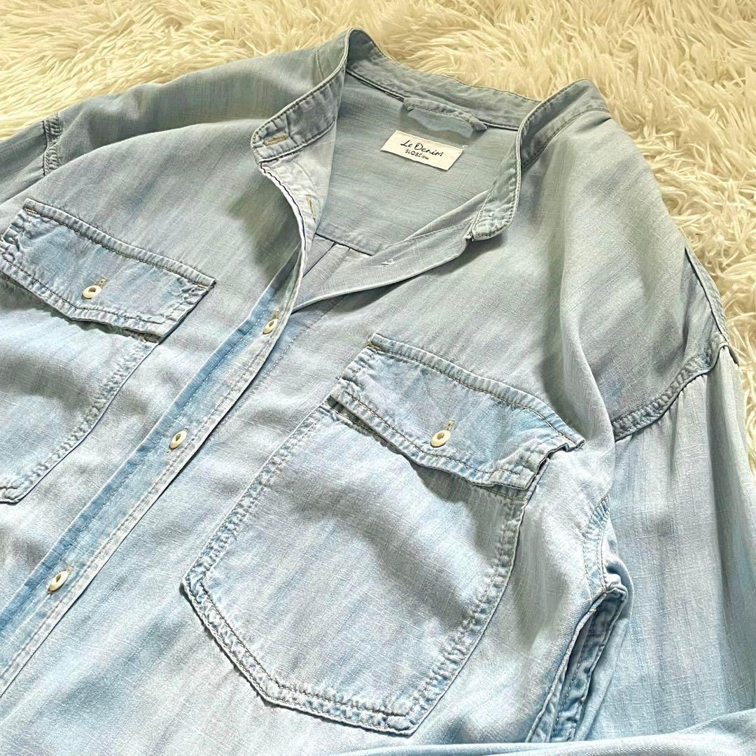 SLOBE IENA Le Denim ダンガリー ロングワンピース SLOBE IENA Le Denim ダンガリー ロングワンピース - メルカリ
