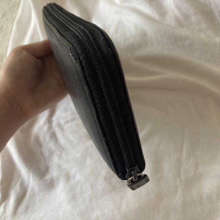 PRADA プラダ 長財布 値下げ可能 黒レザー