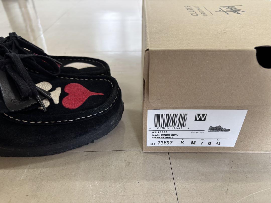 Stussy × Clarks Wallabee