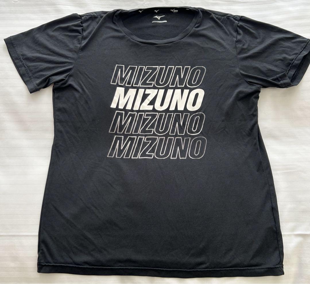 ミズノ 黒Tシャツ Mサイズ - メルカリ