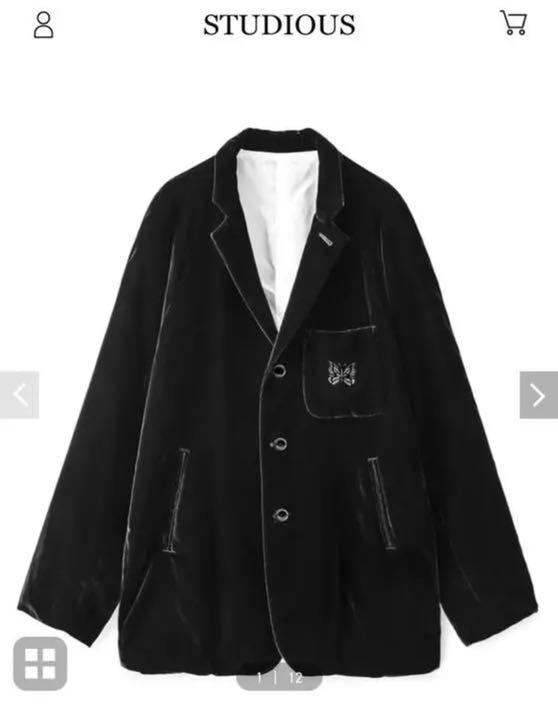 XS(SS)【公式ショップ】 【激レア】Needles×STUDIOUS raglan 単品購入 激レア ニードルスコート 値下げしました。 ダッフルコート