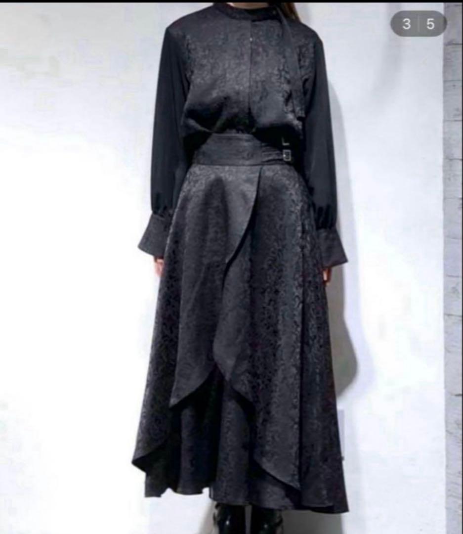 HARE /ハレ /ジャガードフラシレイヤードセットアップ　ブラウス/スカート mdprevattcaulkingandwaterproofing.com