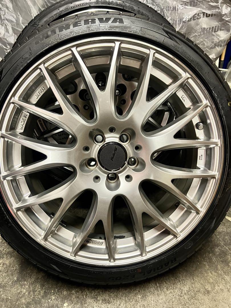 18インチ シルバー ホイール4本セット