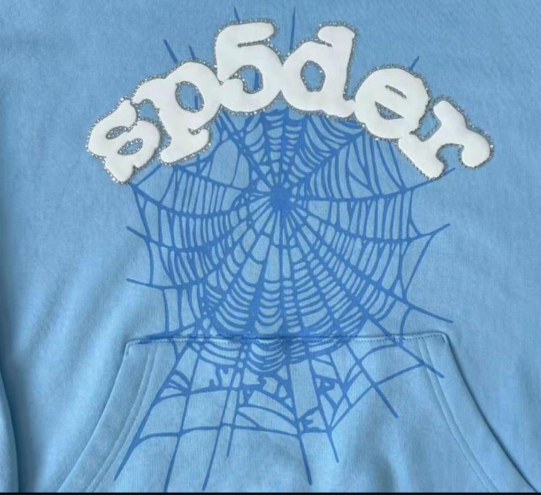 Sp5der Spider worldwide パンツ スカイブルー - メルカリ