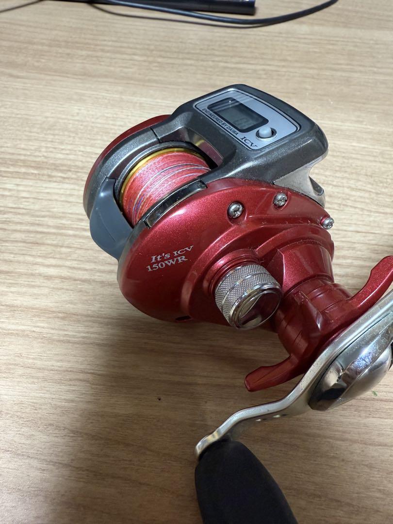 ダイワ　　ＩＴ‘Ｓ　ＩＣＶ　１５０ＷＲ　カウンター付き　小型両軸リール　船小物 リール/両軸リール/理由あり品 イッツICV[ITS ICV]