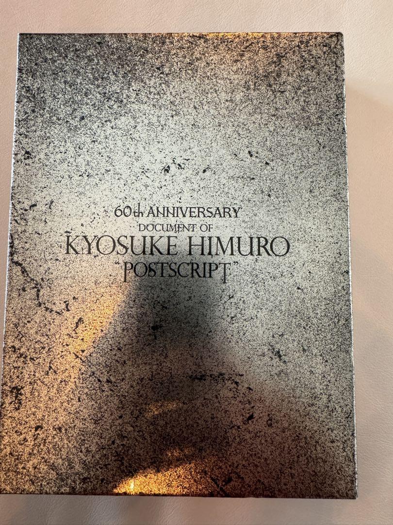 氷室京介 60TH ANNIVERSARYDOCUMENT POSTSCRIPT お歳暮 49.0%割引