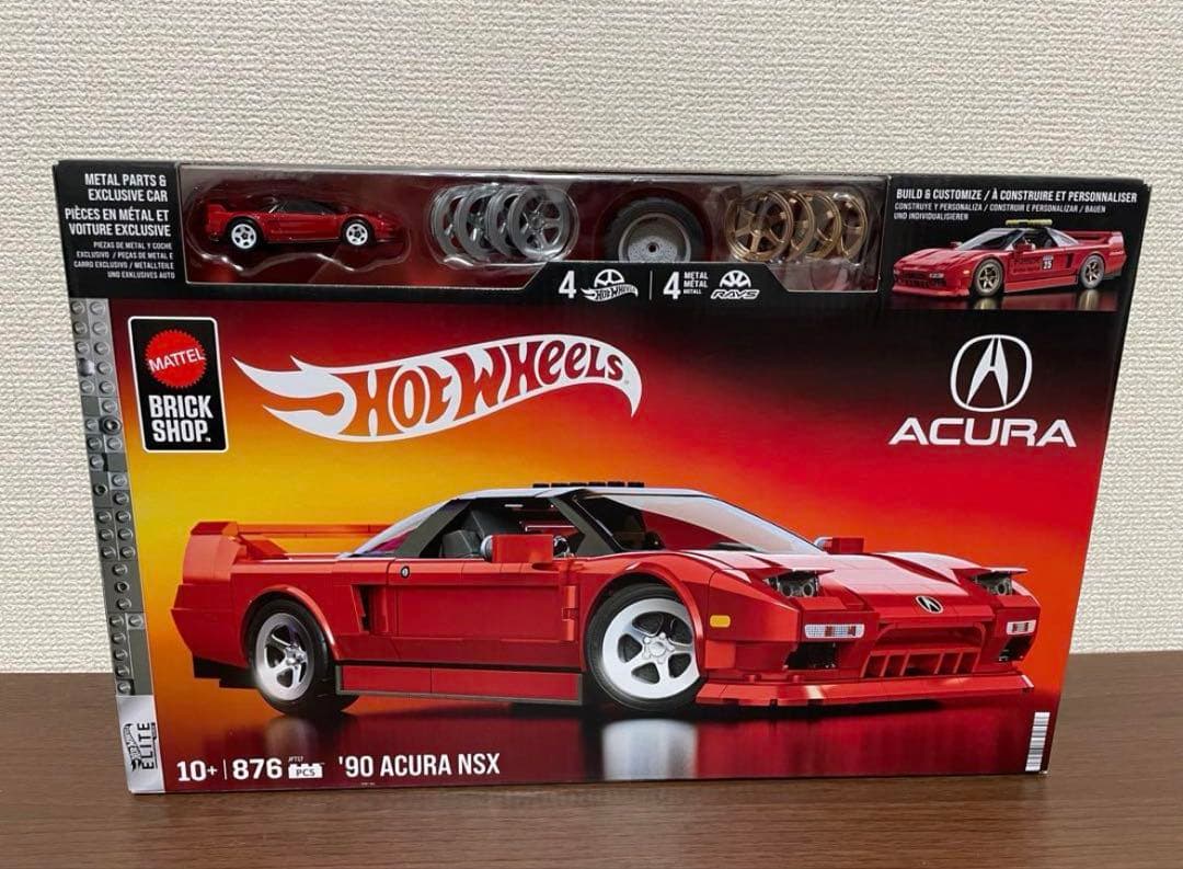 HotWheels 90 Acura NSX 組み立て新品、♥ YUZUMIYA_COM