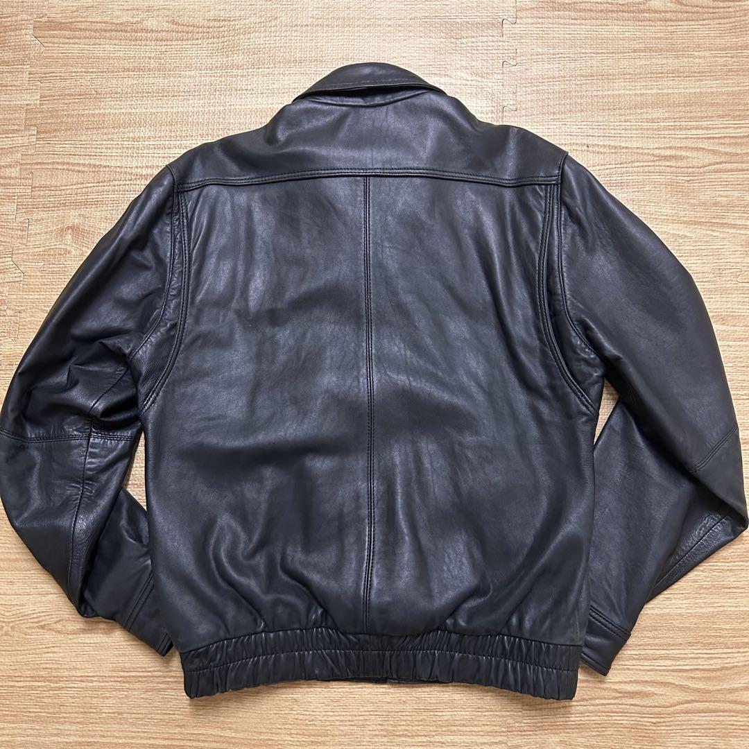 【vintage】80s レザージャケット　古着　MEMBERS ONLY