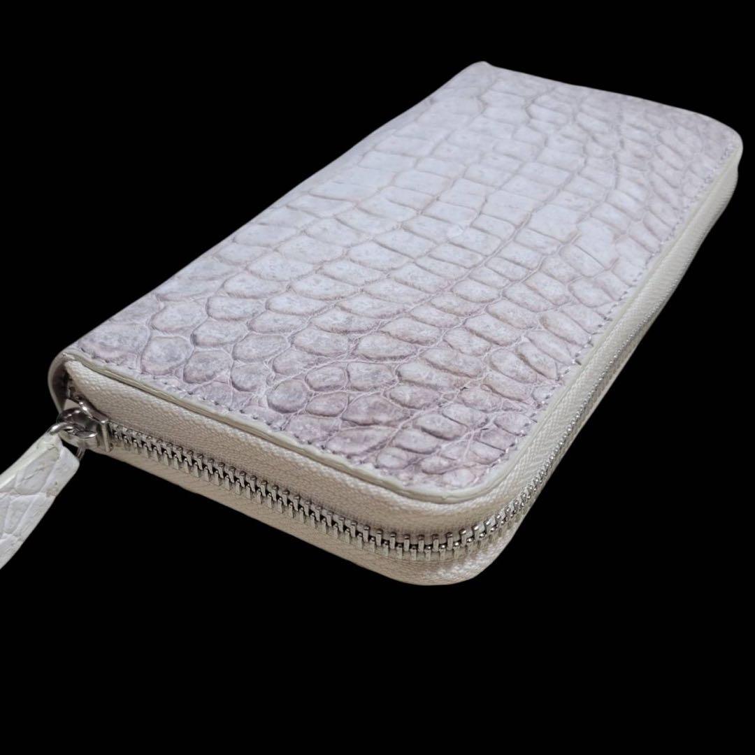 ヒマラヤクロコダイル 財布 メンズ レディース 長財布 本物 本革 CITES付