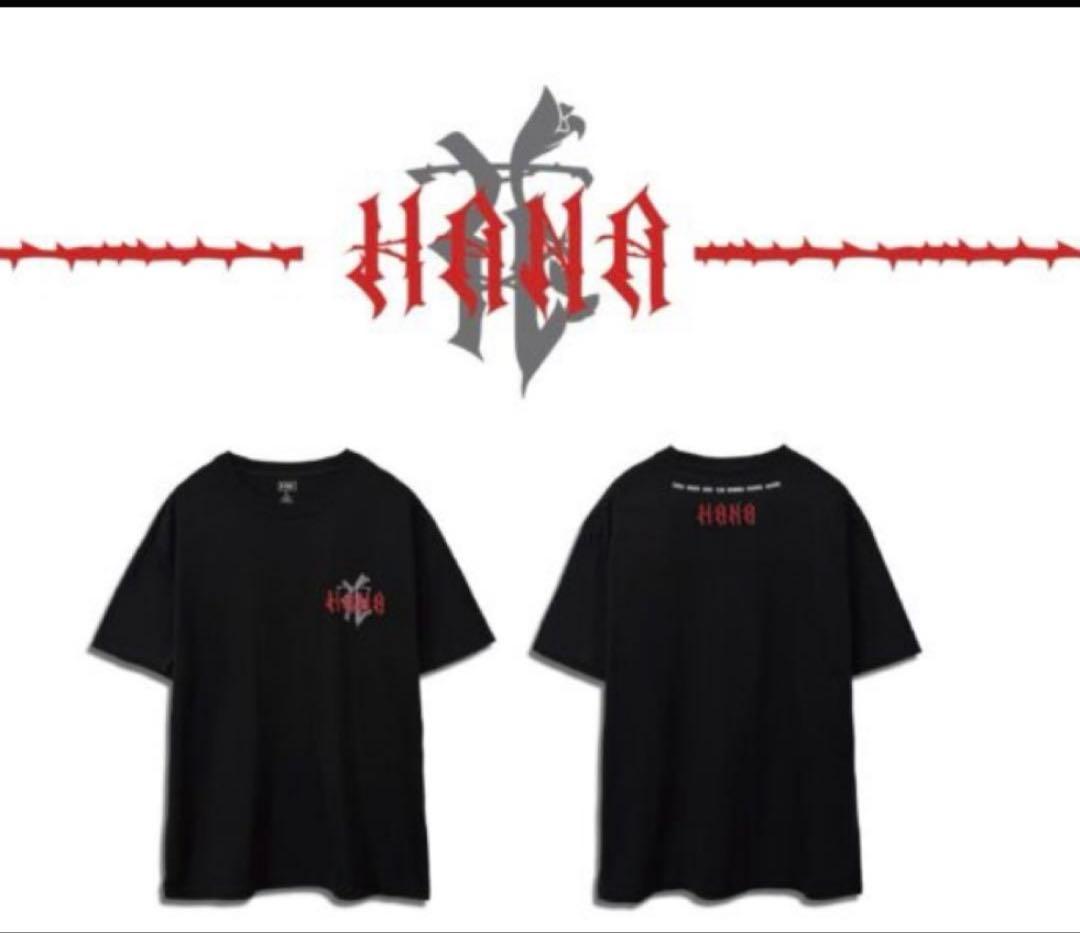 未使用 開封済み HANA ロゴTシャツ　XLサイズ