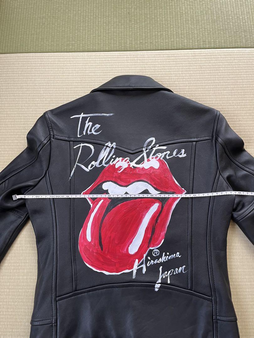 美品】ジャックローズ×ローリングストーンズ ライダース