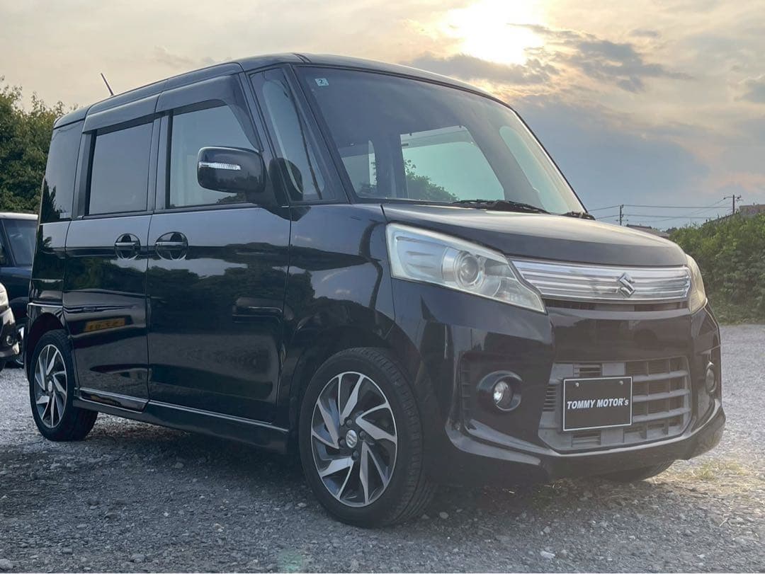 車検ロング‼️ターボ‼️スズキ　スペーシアカスタムTS MK32S 茨城阿見