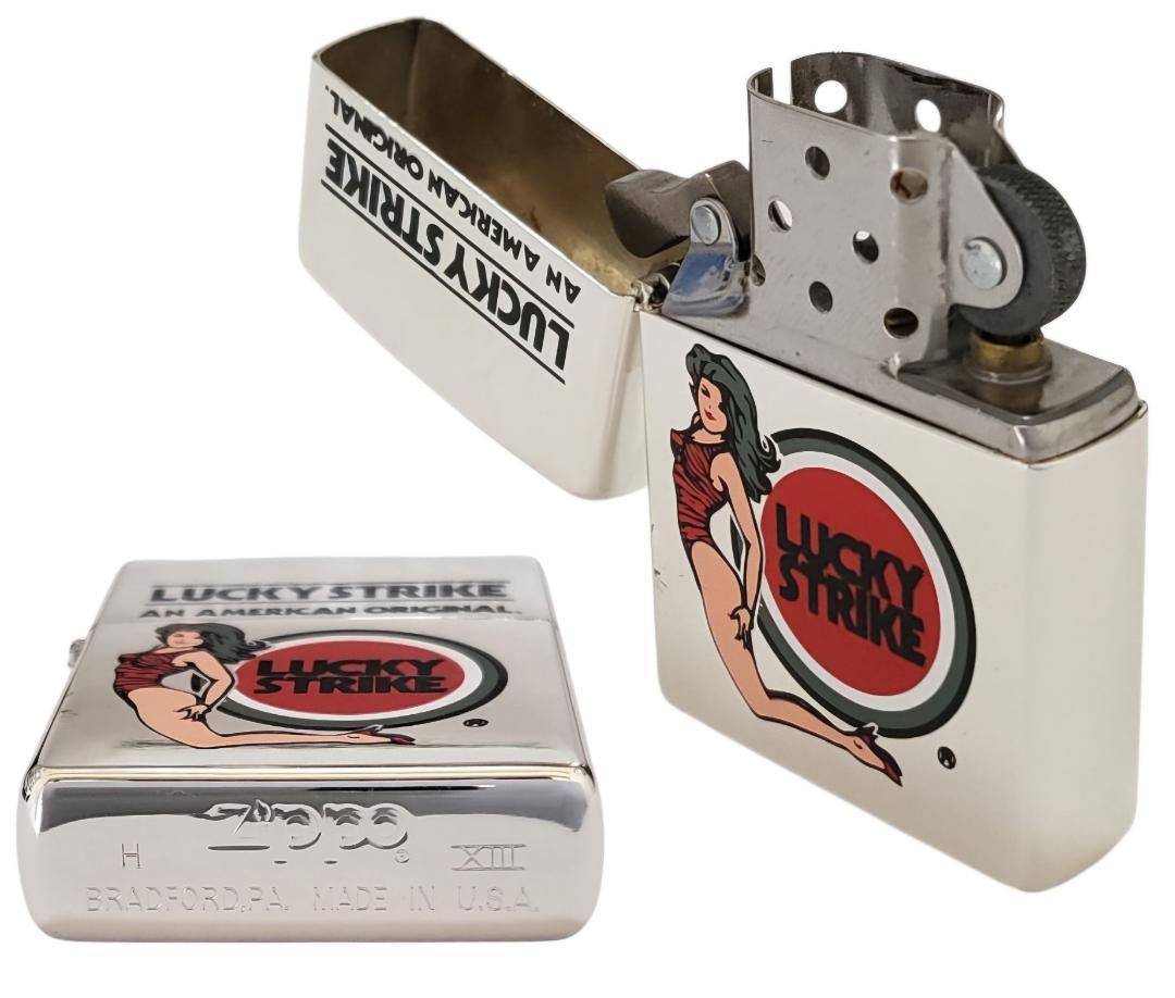 zippo ラッキーストライク ゴールド 限定品 希少モデル