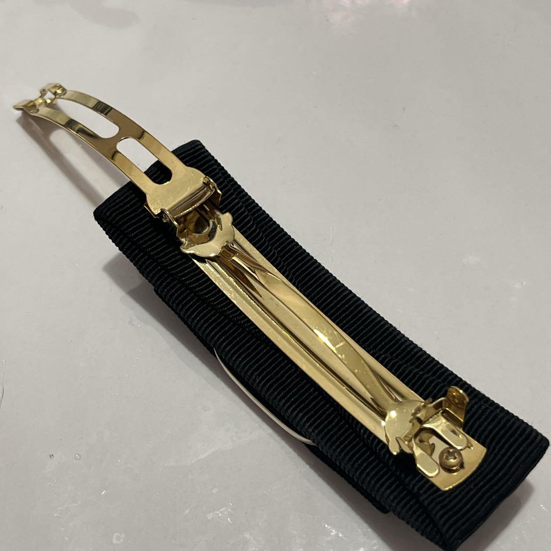 ☆美品☆フェラガモ　ヴァラリボン　バレッタ　ブラック×ゴールド　箱付き 楽天市場】フェラガモ FERRAGAMO バレッタ レディース ヘア
