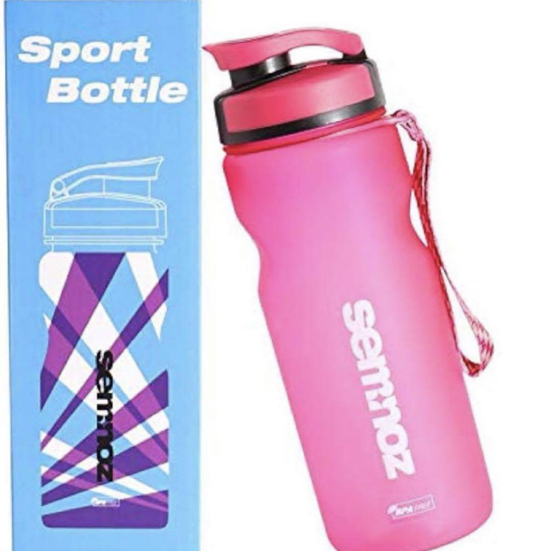 飲料 ボトル 水筒 スポーツボトル ABS樹脂 1000ml タンブラー ピンク