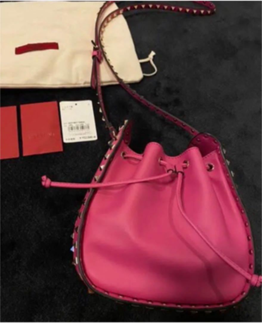 VALENTINO ピンク　ショルダー