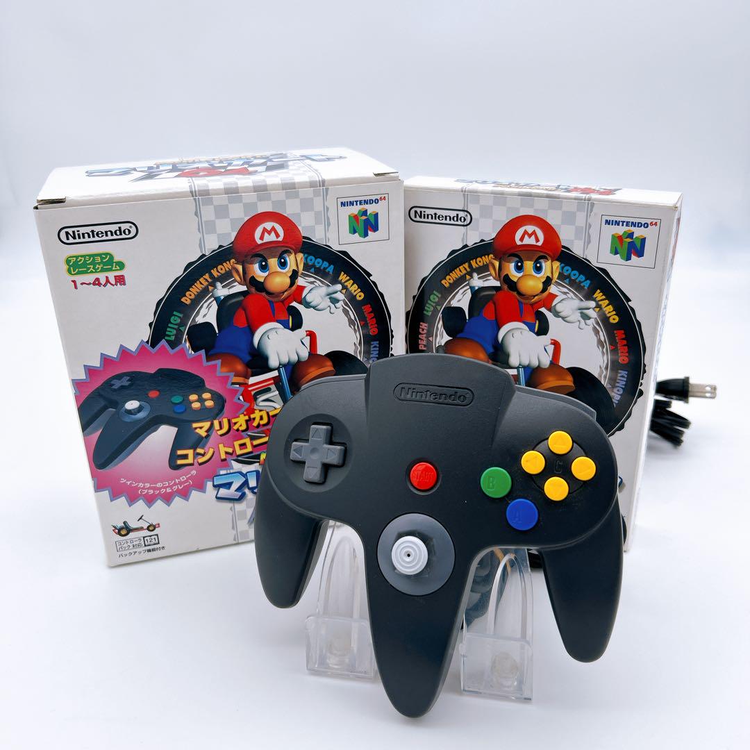 【N64】NINTENDO64 マリオカート　コントローラー付き