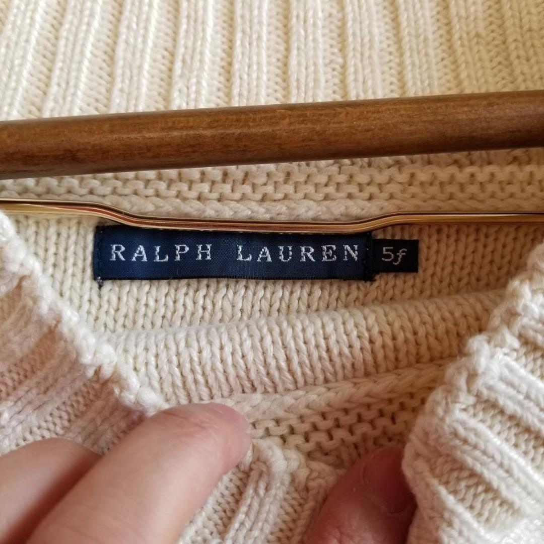 RALPH LAUREN ラルフローレン サマーニット セーター 半袖 サイズ5