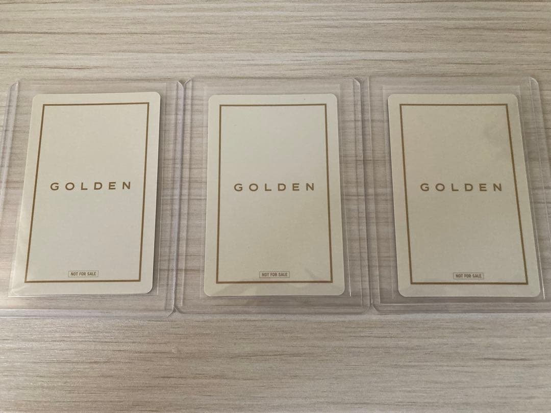 BTS JUNGKOOK ジョングク GOLDEN ユニバ ラキドロ目立った傷や汚れなし UP786_INFO