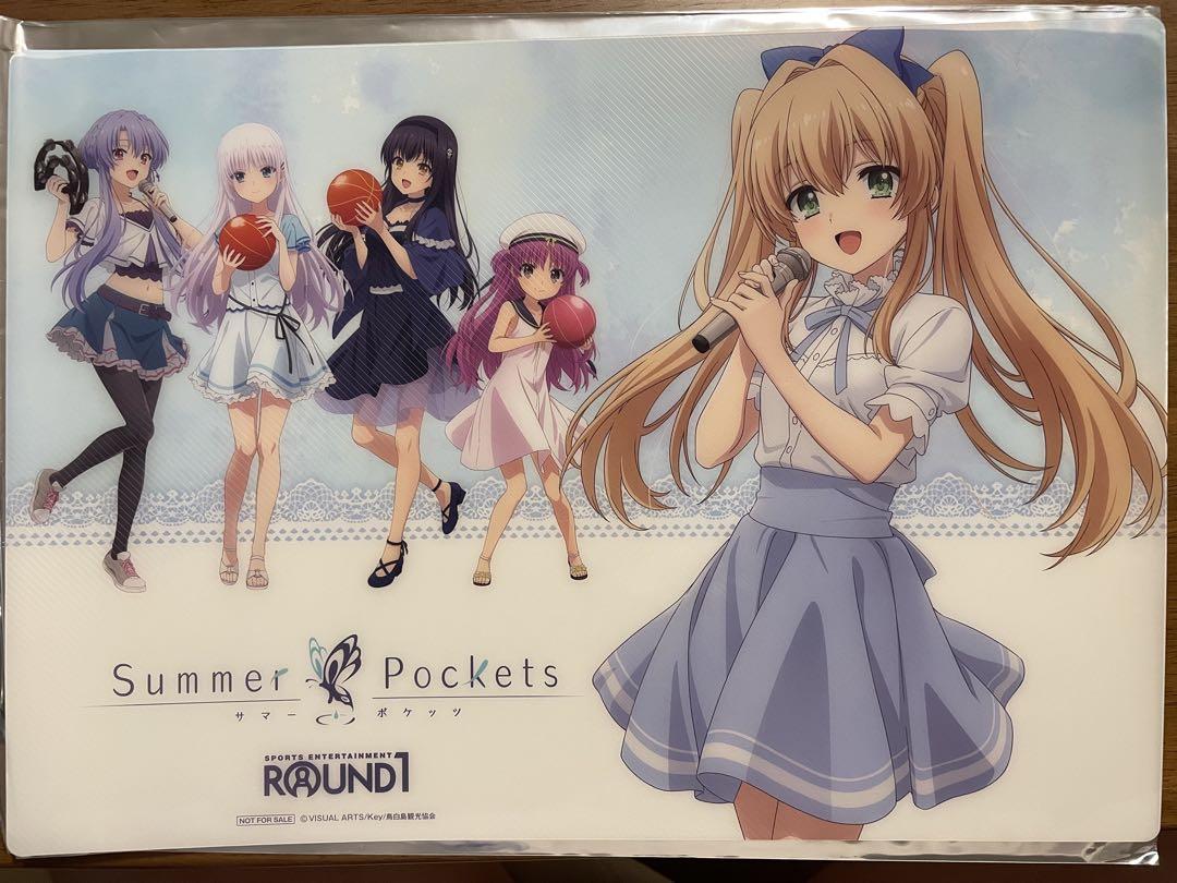 Summer Pockets ラウンドワンB4プラマット 4枚 SummerPockets ラウンドワン B4プラマット うみ - メルカリ