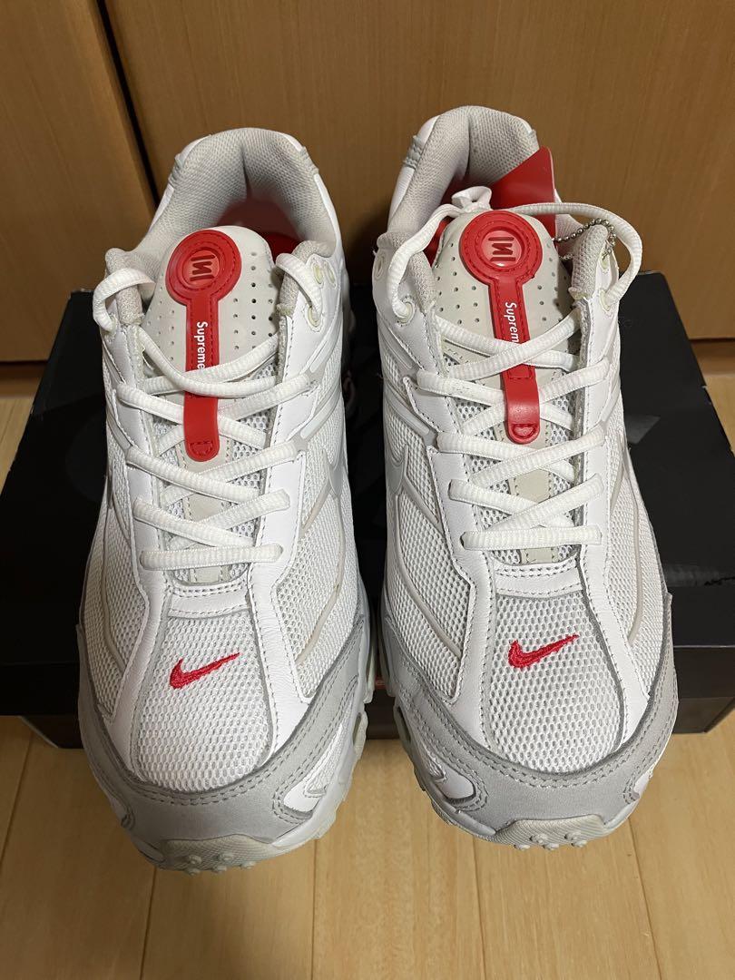 Supreme × Nike Shox Ride 2 \"White\"