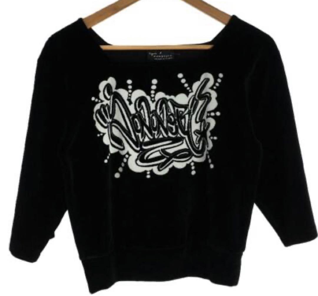 agnes b. PRESTAGEベロア カットソー 、トップス