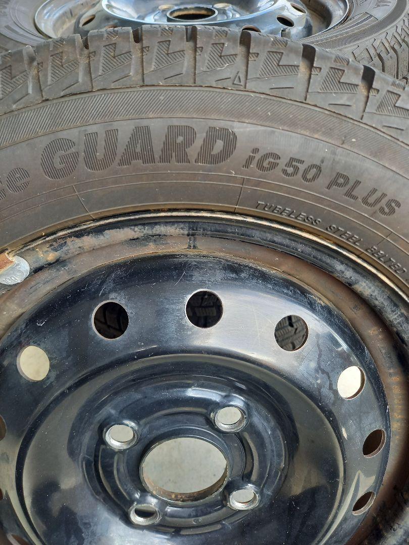 バリ山 ヨコハマ  スタッドレス 155/65R13  2019年製 4本セット