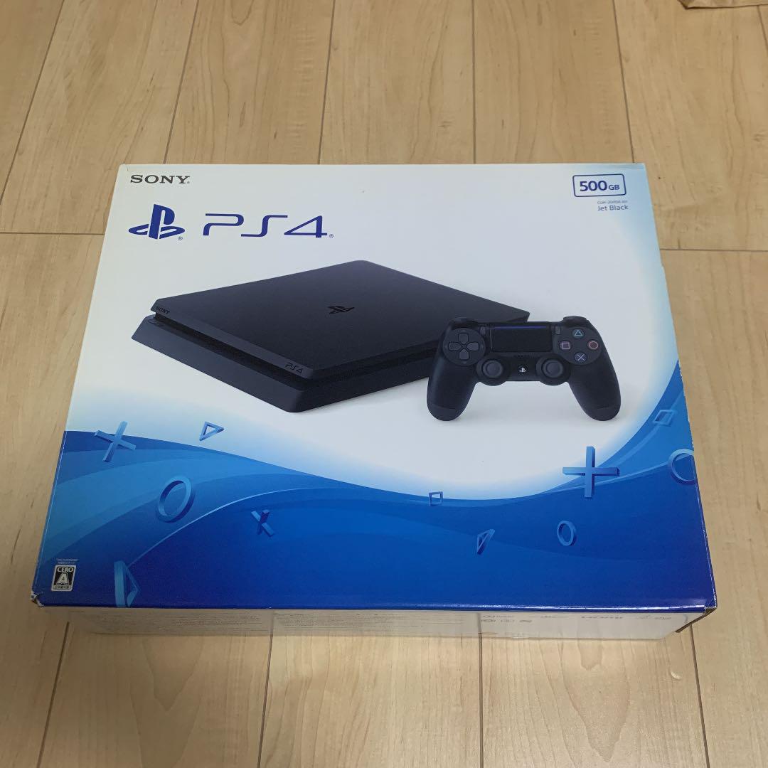 絶妙なデザイン CUH-2000A 500GB ジェットブラック 本体 PS4 - 家庭用 ...