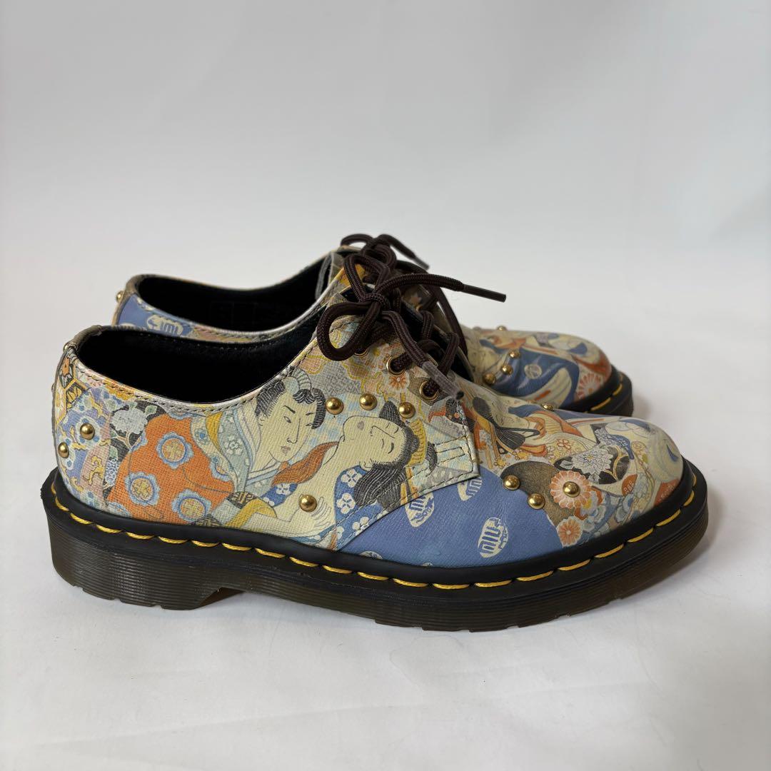 レア Dr.Martens ドクターマーチン 浮世絵 和柄 UK4