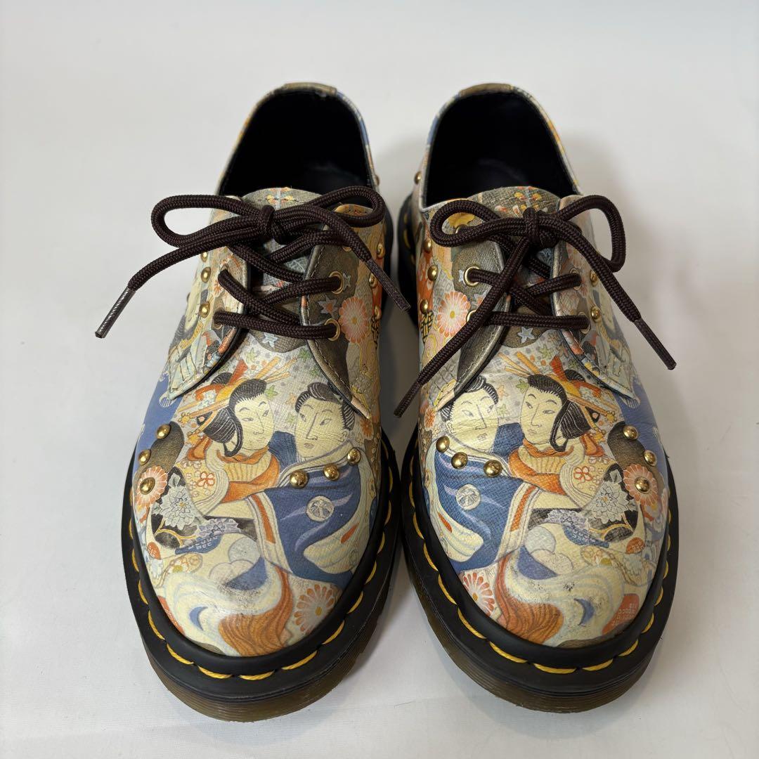 レア Dr.Martens ドクターマーチン 浮世絵 和柄 UK4