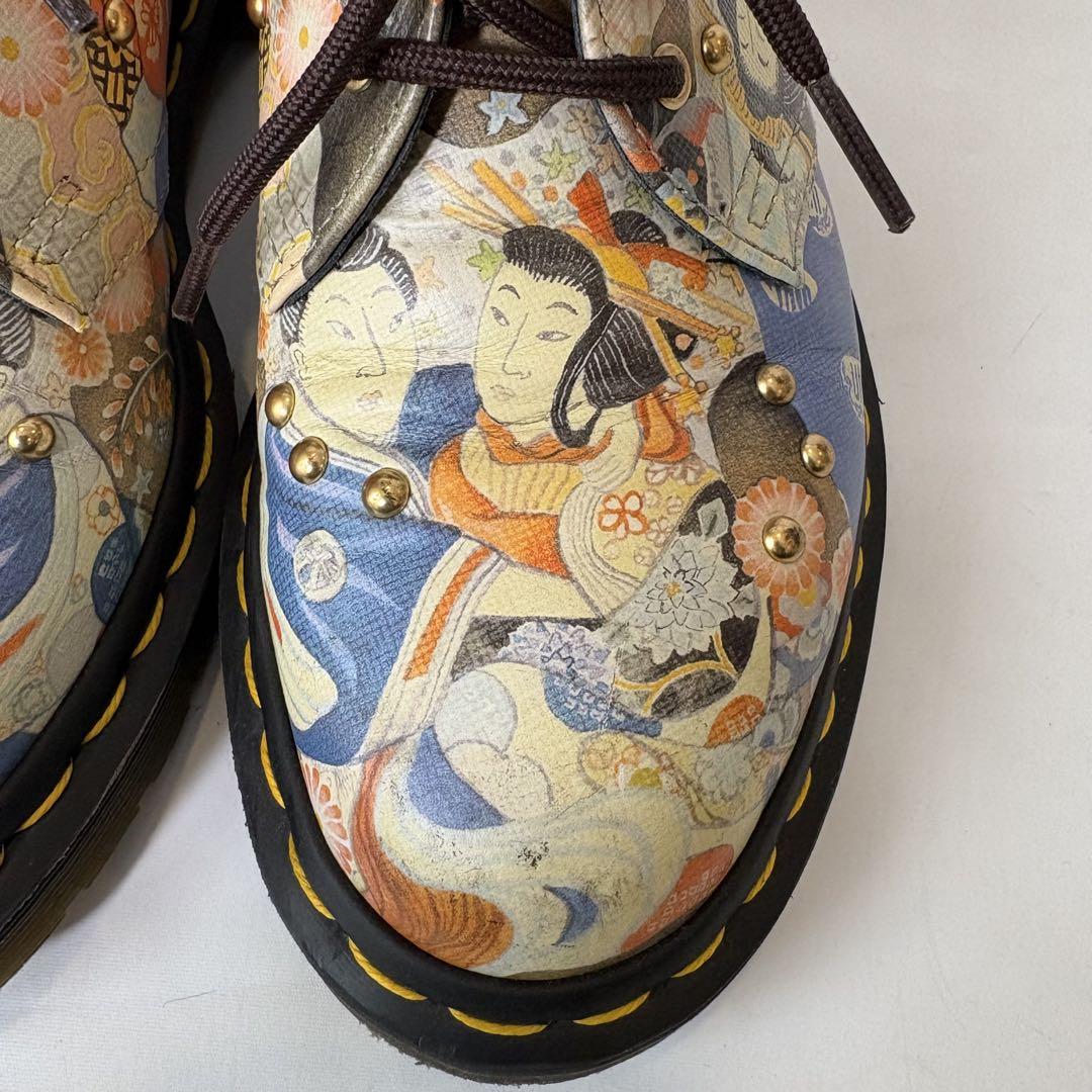 レア Dr.Martens ドクターマーチン 浮世絵 和柄 UK4
