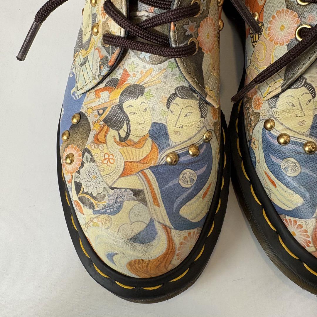 レア Dr.Martens ドクターマーチン 浮世絵 和柄 UK4