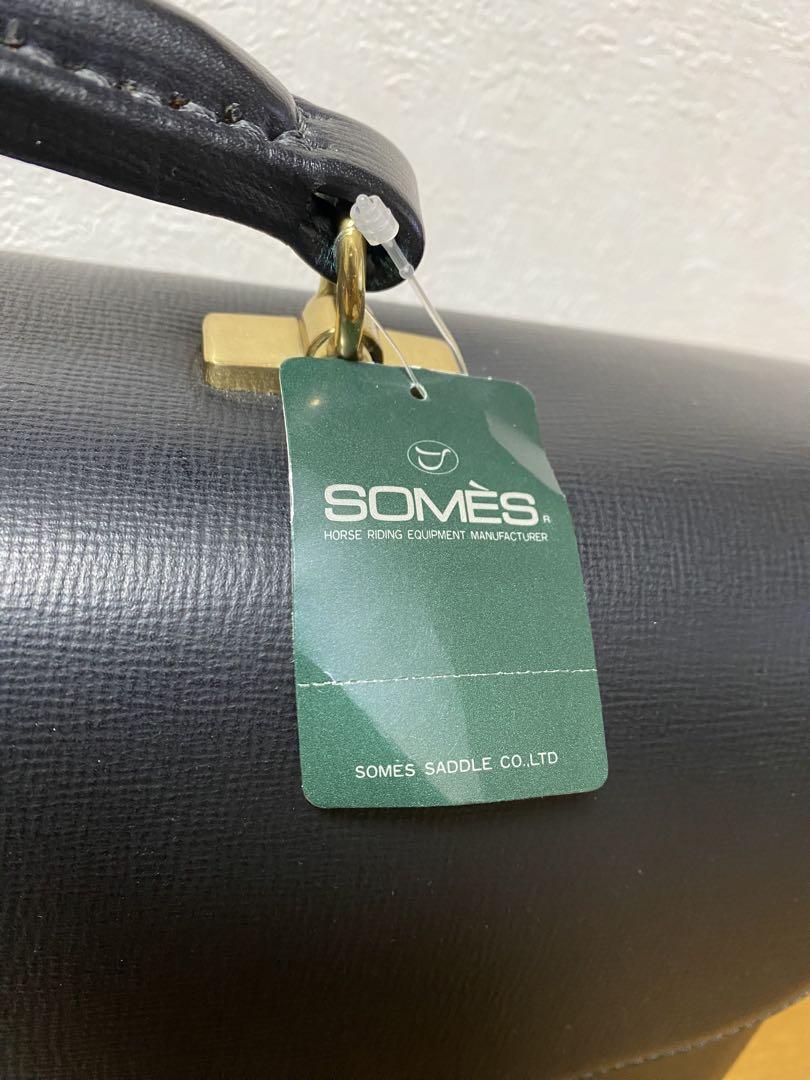 SOMES SADDLE ビジネスバッグ /ブリーフケース　黒　未使用品