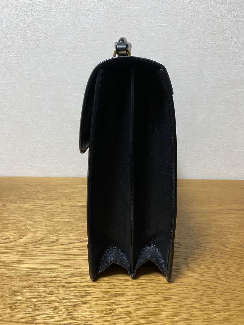 SOMES SADDLE ビジネスバッグ /ブリーフケース　黒　未使用品