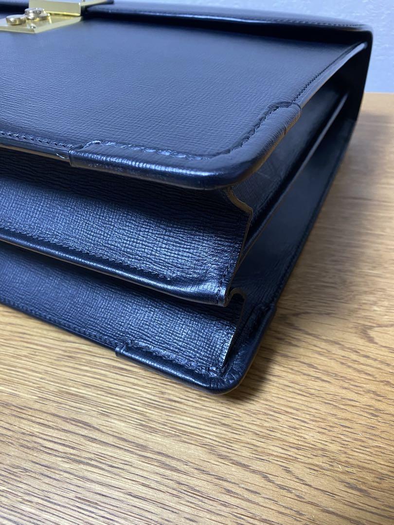 SOMES SADDLE ビジネスバッグ /ブリーフケース　黒　未使用品