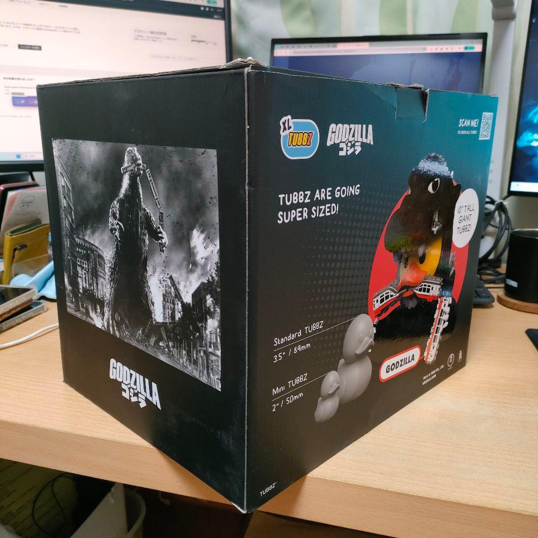 新品・未開封】ゴジラ 巨人 コスプレ ラバーダック コレクタブル