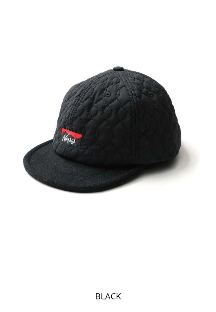 NANGA×CLEF QUILTING CAP BLACK
